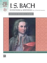 Inventions and Sinfonias piano sheet music cover Thumbnail